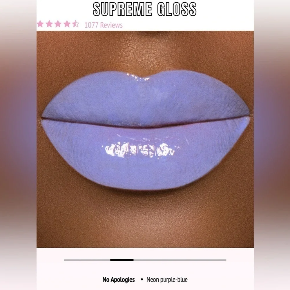 Brand New Jeffree Star Supreme Gloss Full Pigment Lip Gloss in No Apologies
